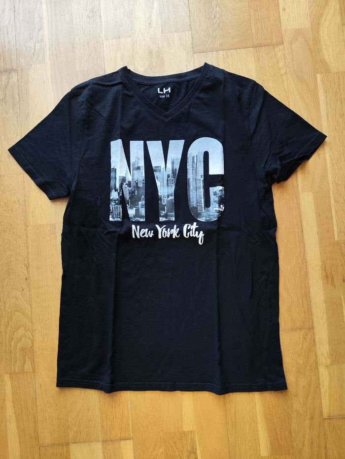 T-shirt manches courtes 16 ans