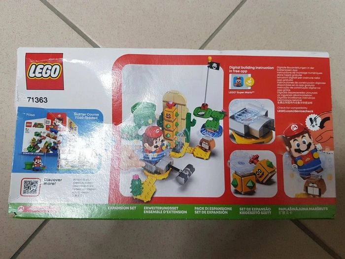 Lego 71363 Super Mario Ensemble d'extension Désert de Pokey - photo numéro 2