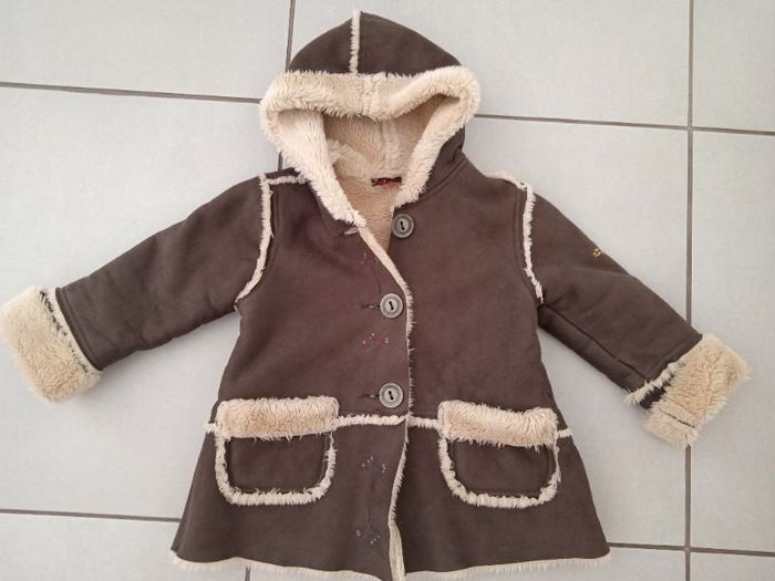 Manteau chaud fille Catimini - 2 ans