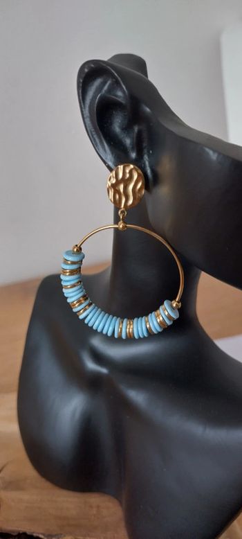 Boucles d'oreilles créoles Bohm