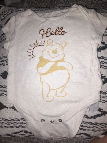 Body winnie l ourson primark disney taille 6/9mois 74cm