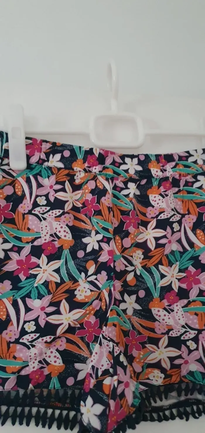 Short motif fleur - photo numéro 3