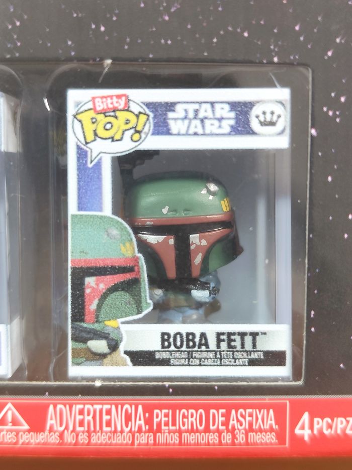 Lot 2 Boîtes Funko Bitty Pop! Star Wars - 8 Figurines (Darth Vader, Leia...) - photo numéro 5