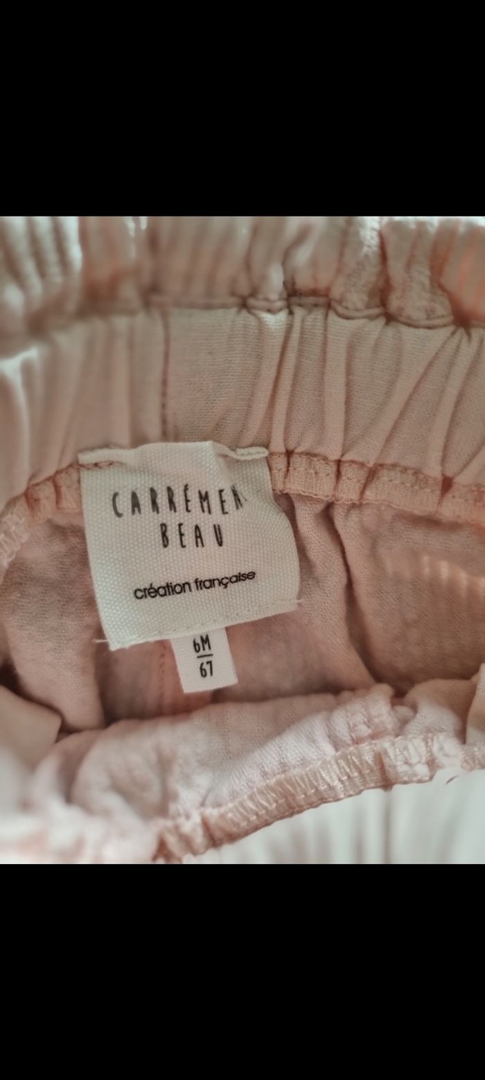 Pantalon velours rose Carrément Beau Neuf - photo numéro 2