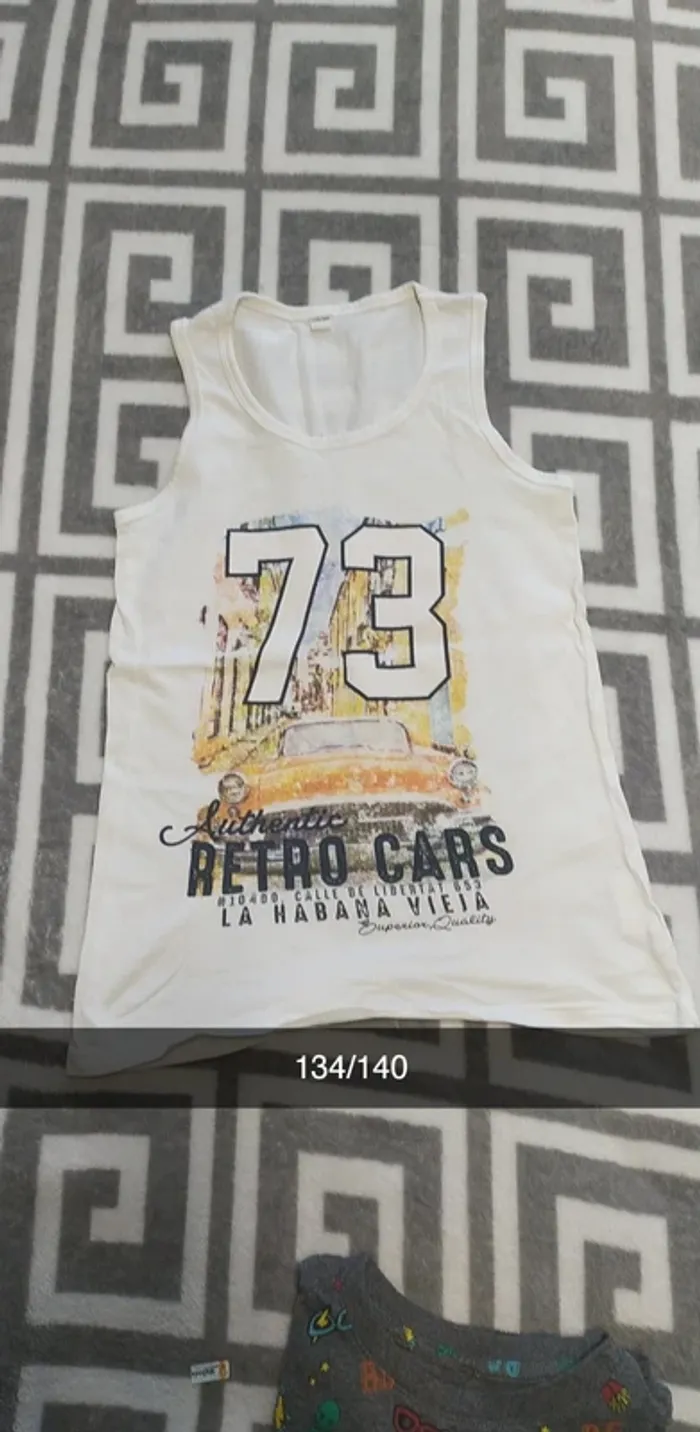 Débardeur garçon