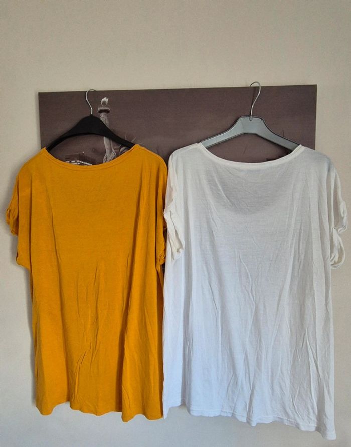Lot de 2 t-shirts femme taille XL - photo numéro 5