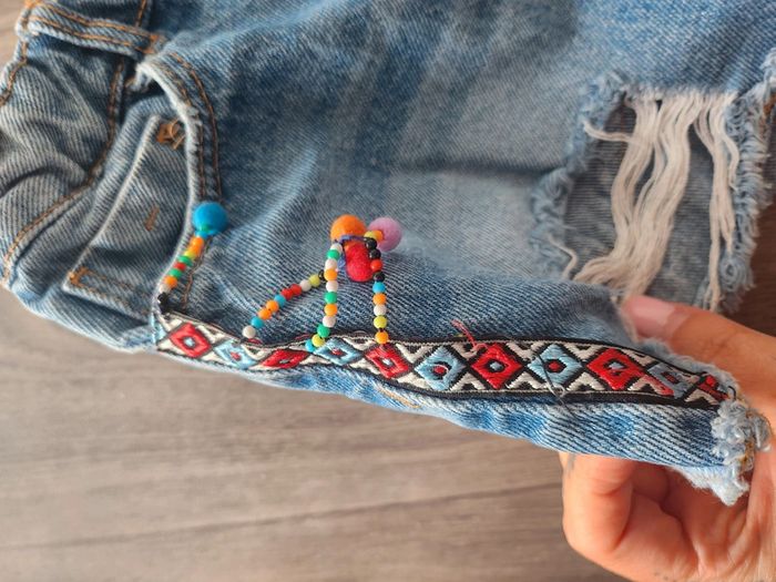 Short en jean Zara - photo numéro 2