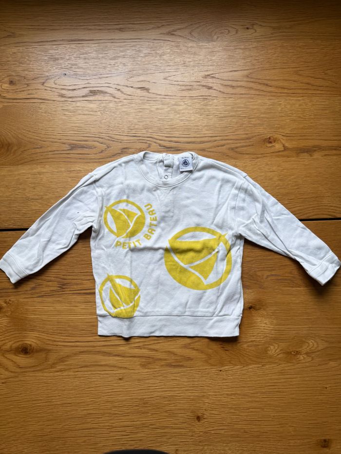 T-shirt Manches Longues Petit Bateau 18 Mois – Très Bon État – Réduction sur Lot