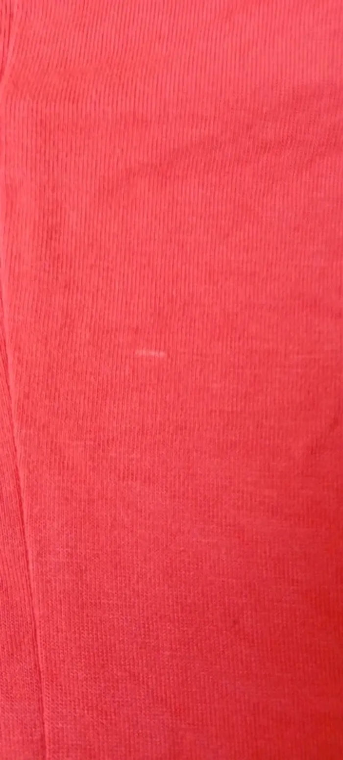 Robe très longue débardeur fluide avec rayures corail femme Xl - photo numéro 17