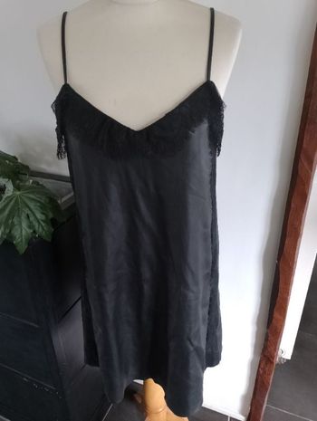 Robe simili cuir Zara