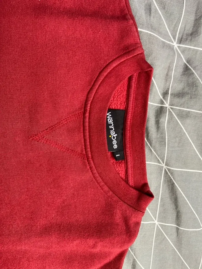 Sweat rouge - photo numéro 4