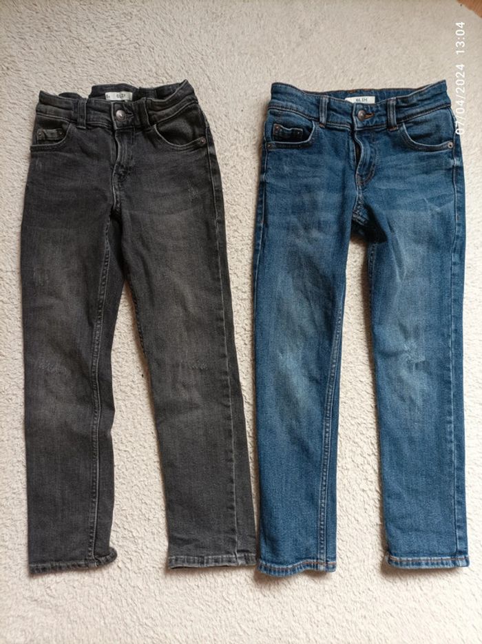 2 jeans slim garçon 8 ans - photo numéro 2