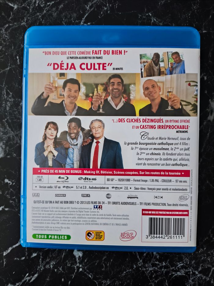 Qu'est-ce qu'on a fait au Bon Dieu ? en Blu-ray - photo numéro 2