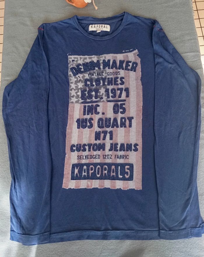 T shirt manches longues Kaporal - photo numéro 2