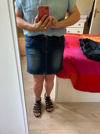 jupe en jean