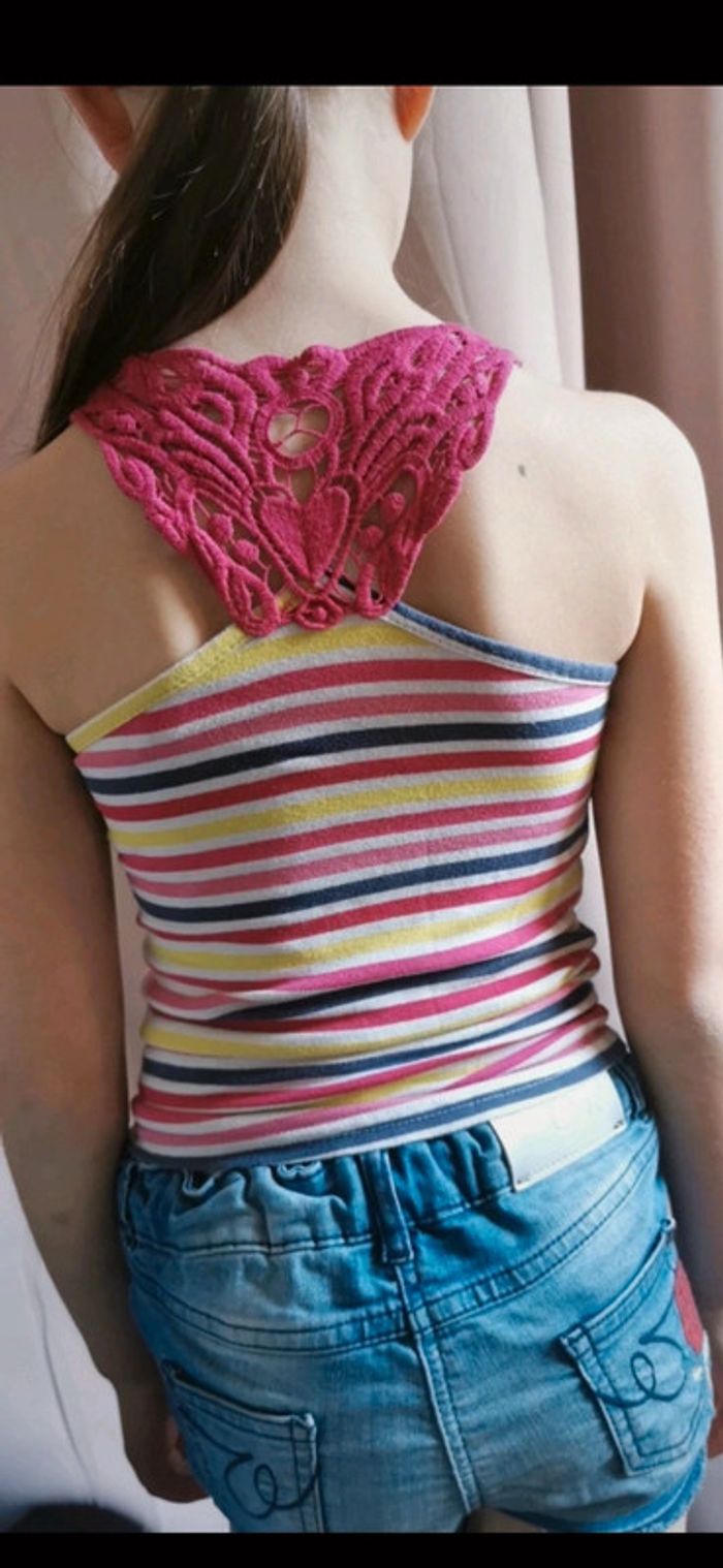 Débardeur top haut blouse orchestra - photo numéro 2