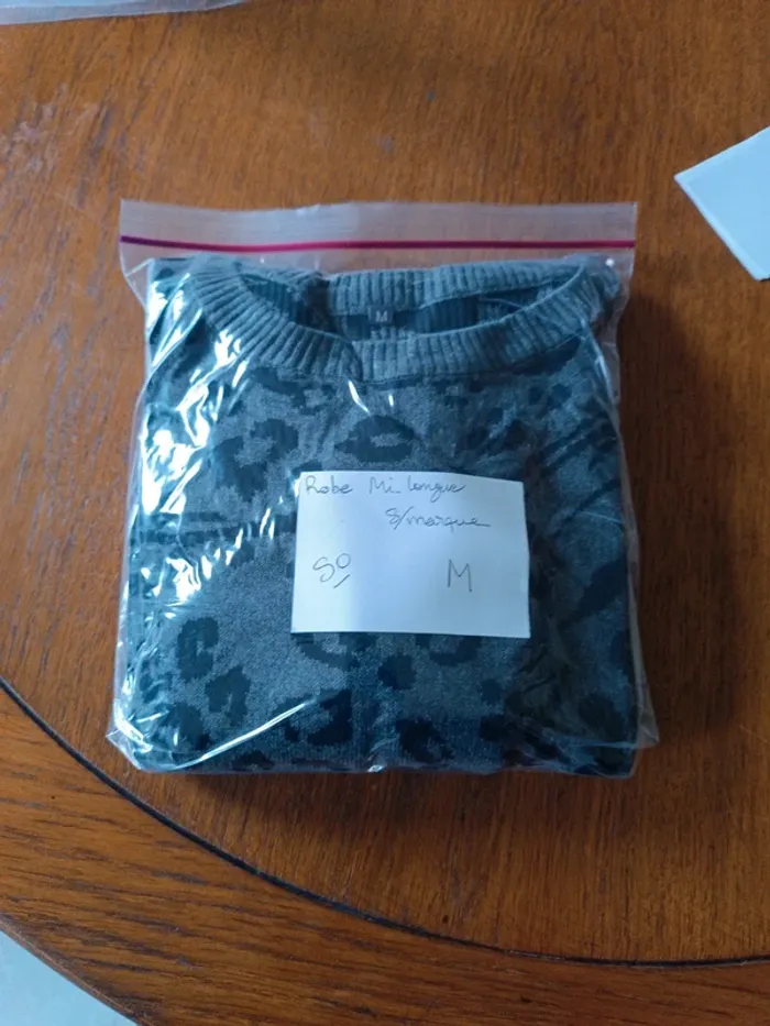 Robe pull mi-longue M - photo numéro 6