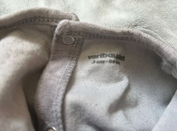 Pyjama 2 pièces velours - photo numéro 5