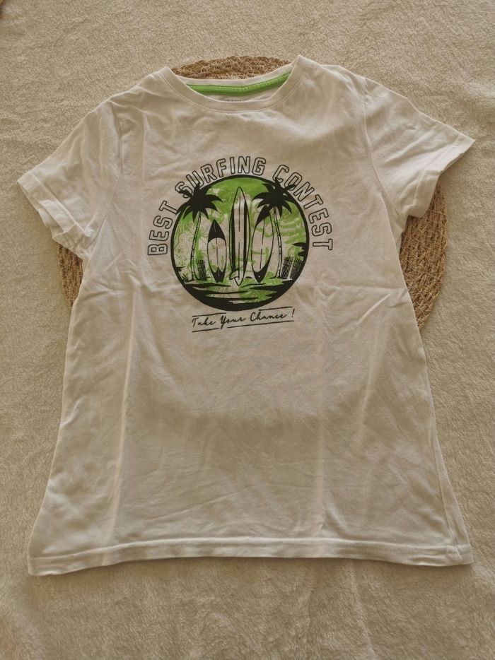 Lot 3 tee-shirts, 8 ans, garçon - photo numéro 2