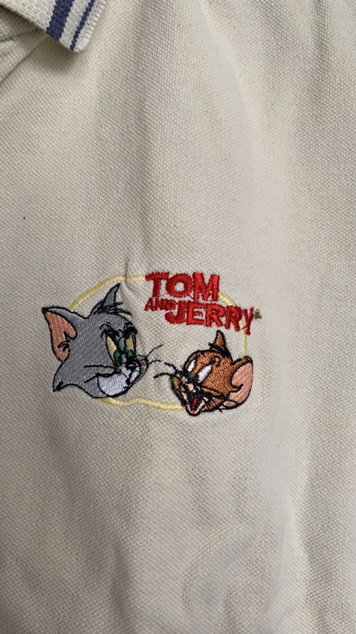 Polo crème Tom et Jerry 6 ans - photo numéro 2
