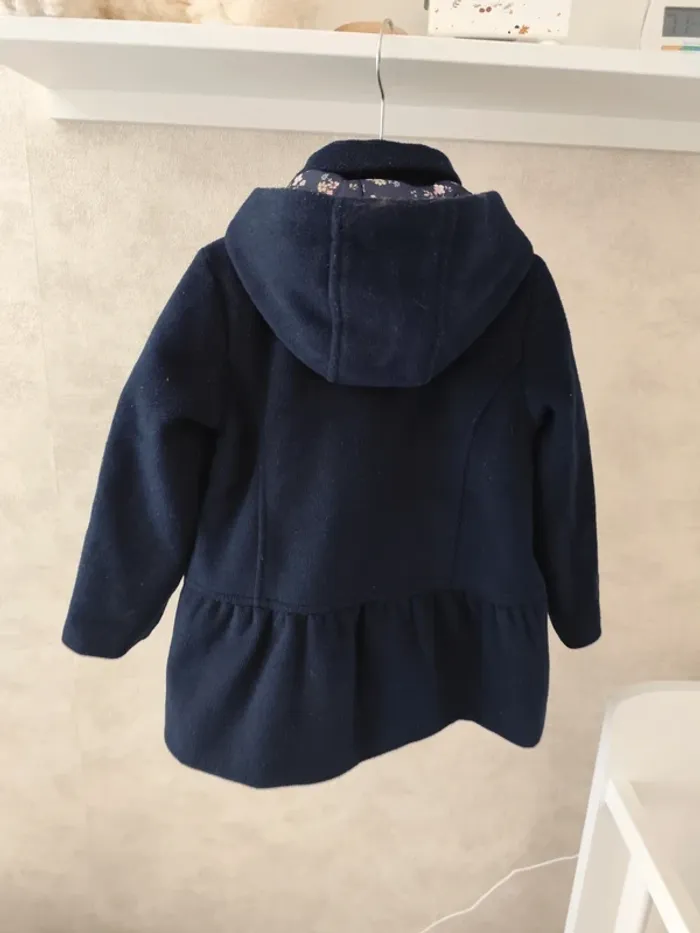 Manteau bleu marine - photo numéro 2
