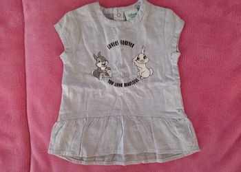 T-shirt Disney Baby taille 3 mois en très bon état