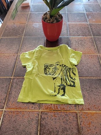 Tee shirt motif tigre