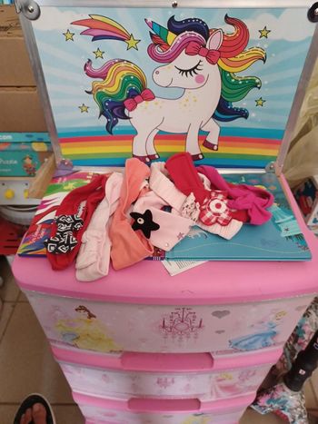 Lot 7 bandeau fille 3 mois 6 mois 3/6 mois