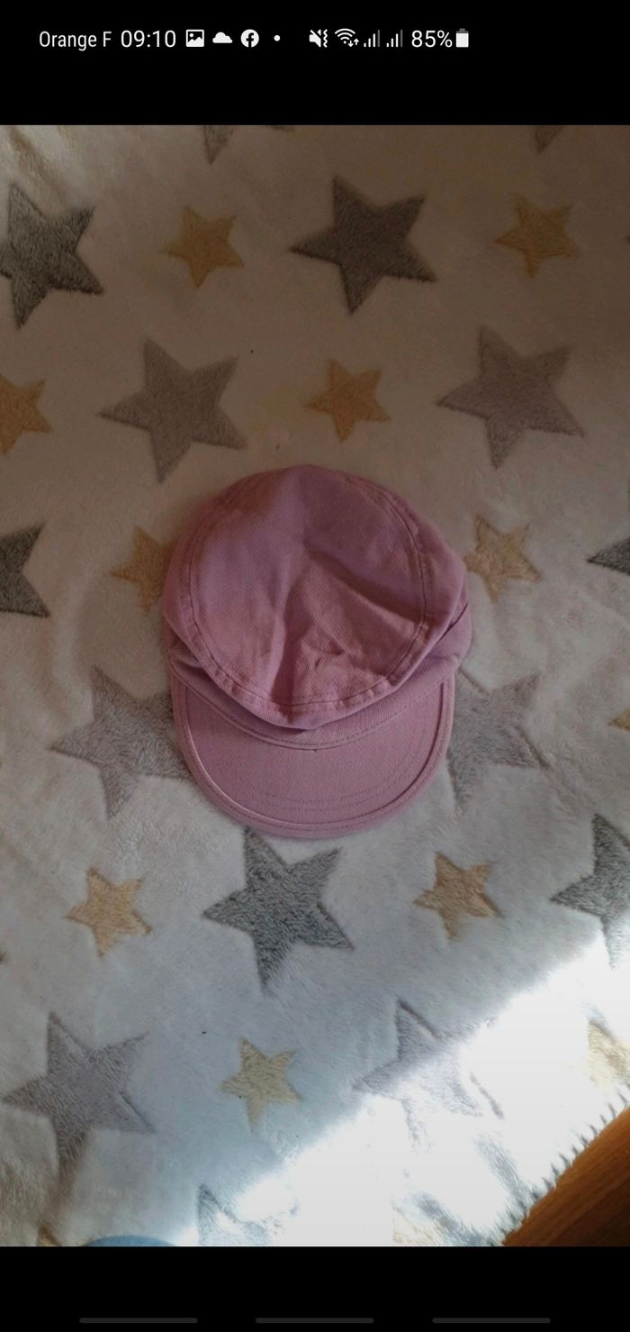 Casquette rose