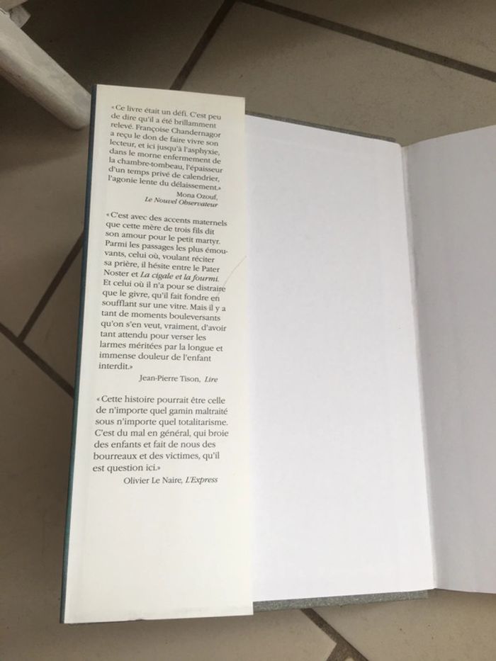 Livre La chambre de Françoise Chandernagor Relié - photo numéro 12