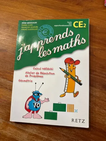 Livre, j’apprends les maths CE2