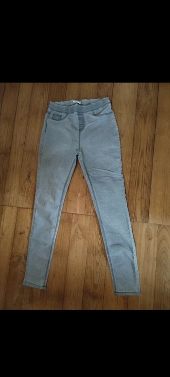 Pantalon slim gris