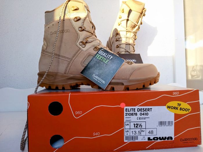 Chaussures lowa élite desert taille 48