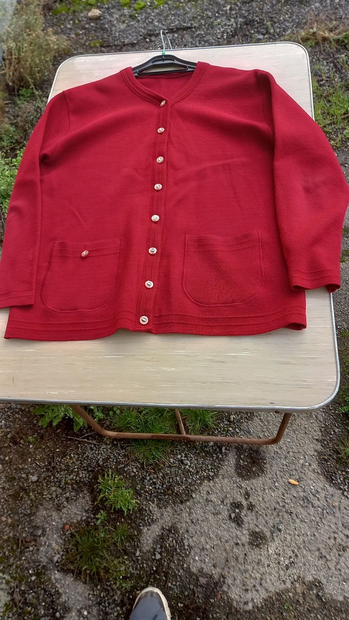 Gilet rouge - photo numéro 4