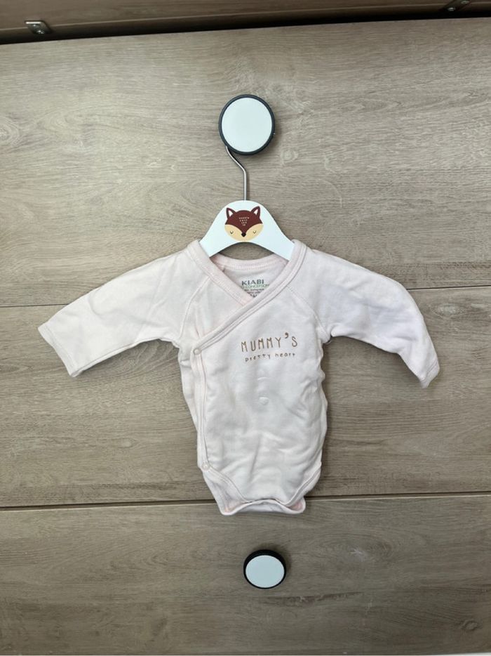 Lot de 5 bodies bébé – Taille 1 mois – En très bon état - photo numéro 10