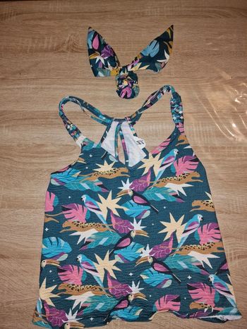 Débardeur + chouchou