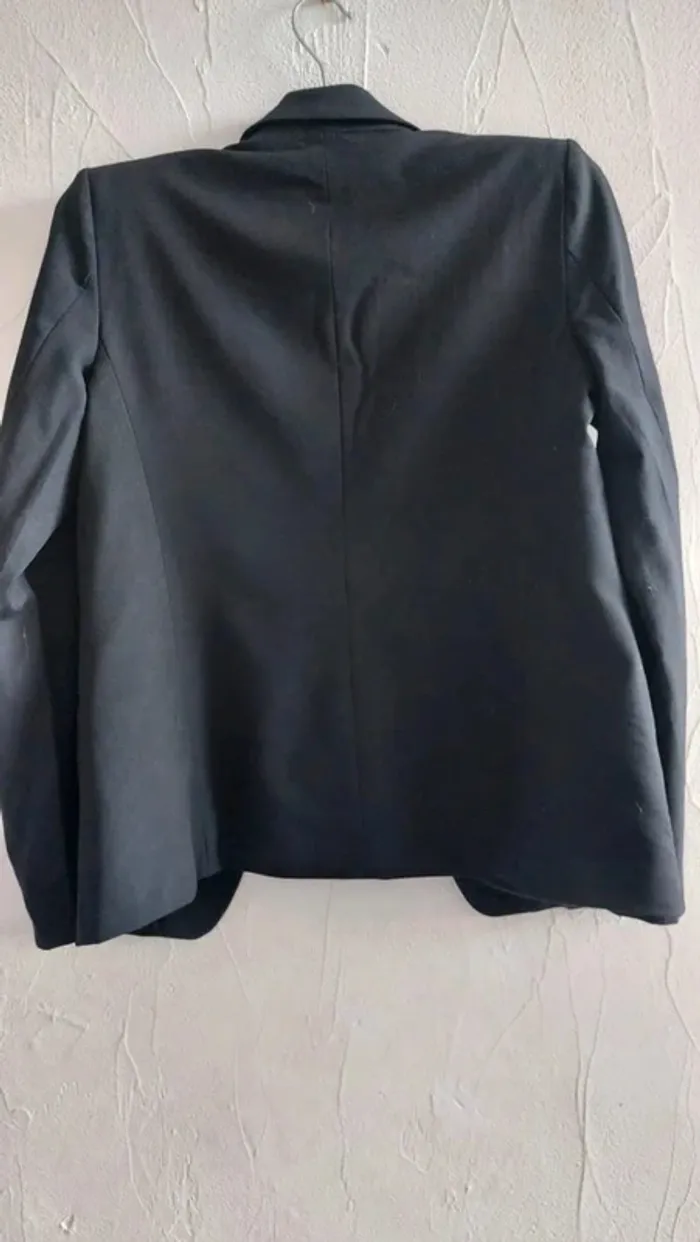Veste noire élégante 1 bouton - photo numéro 5