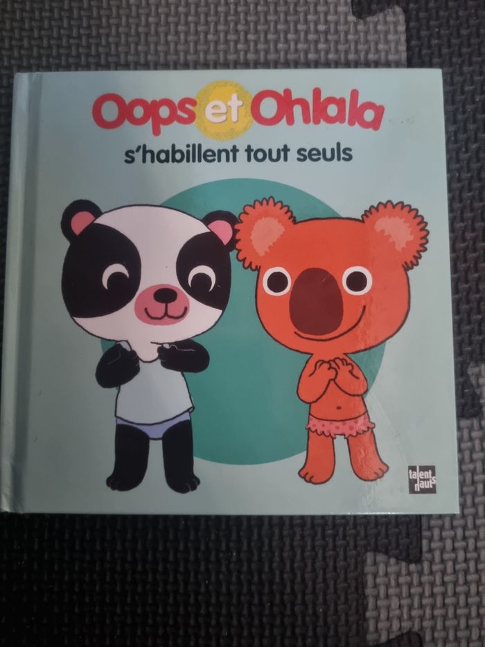Livre Oops et Ohlala s'habillent tout seuls - photo numéro 1