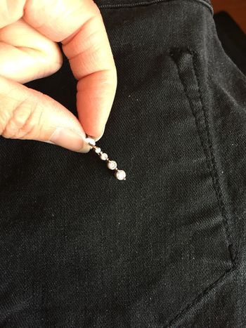 Boucle d’oreilles en argent