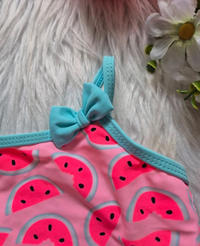 Maillot de bain bébé 6-9 mois – Motif pastèque - photo numéro 3