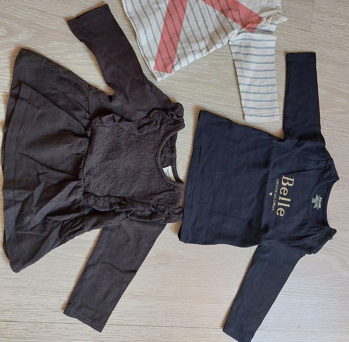 Lot 2 t-shirt manche longue.