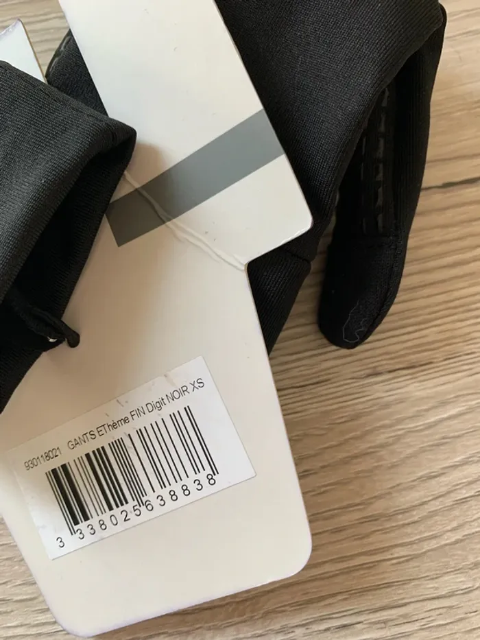 🧤 Gants Equi-Thème – Noir – Taille XS – Grip paumes & doigts - photo numéro 3