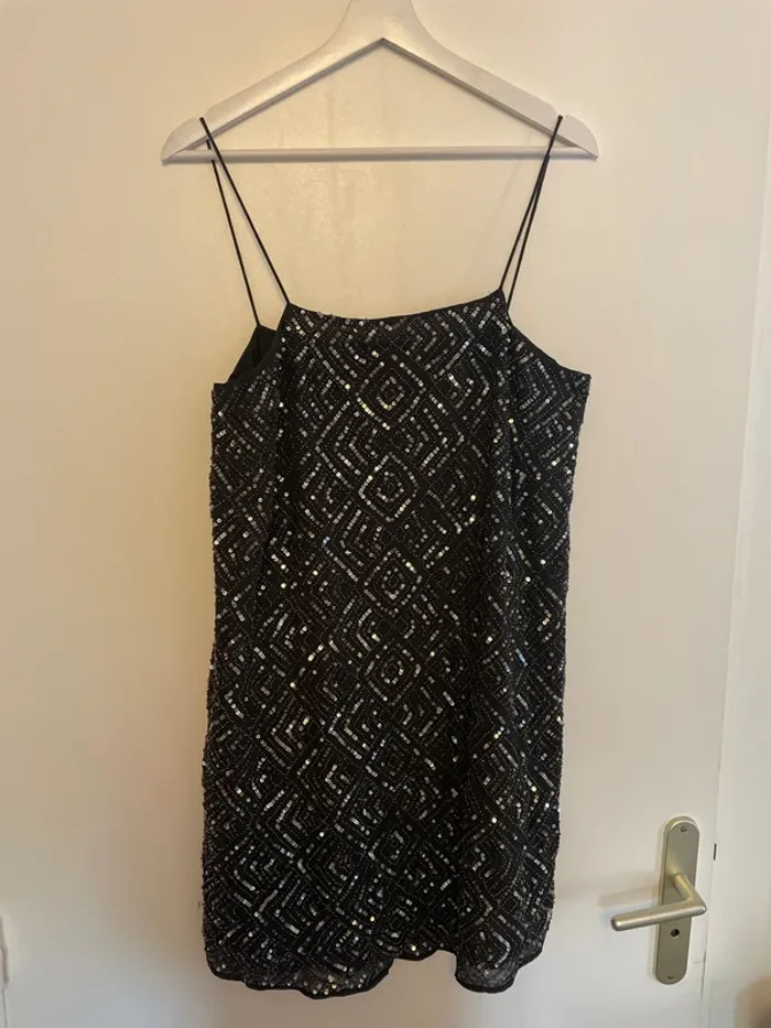 Robe à sequin Mango L