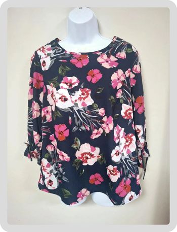 Blouse Damart manches 3/4 taille 38
