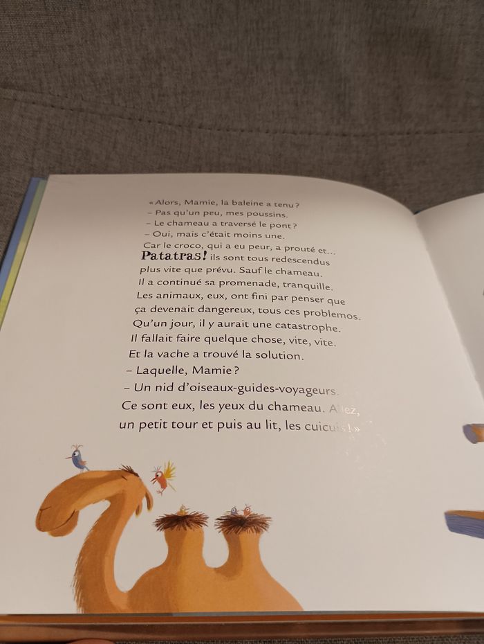 Livre mamie poule raconte le chameau qui avait un vrai problemo - photo numéro 4