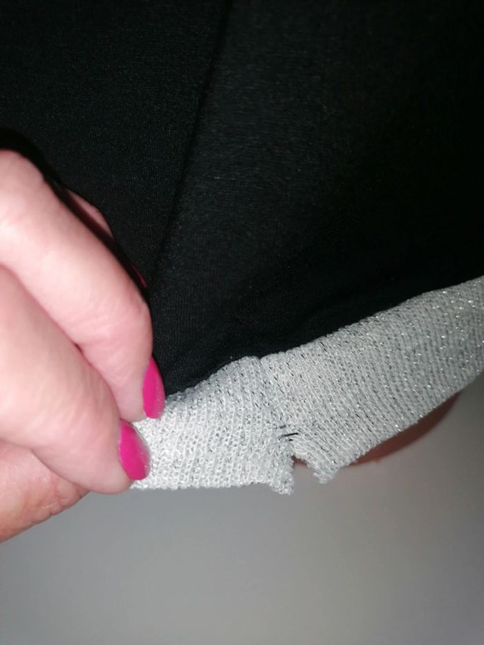 Tee-shirt Morgan L noir et gris - photo numéro 10