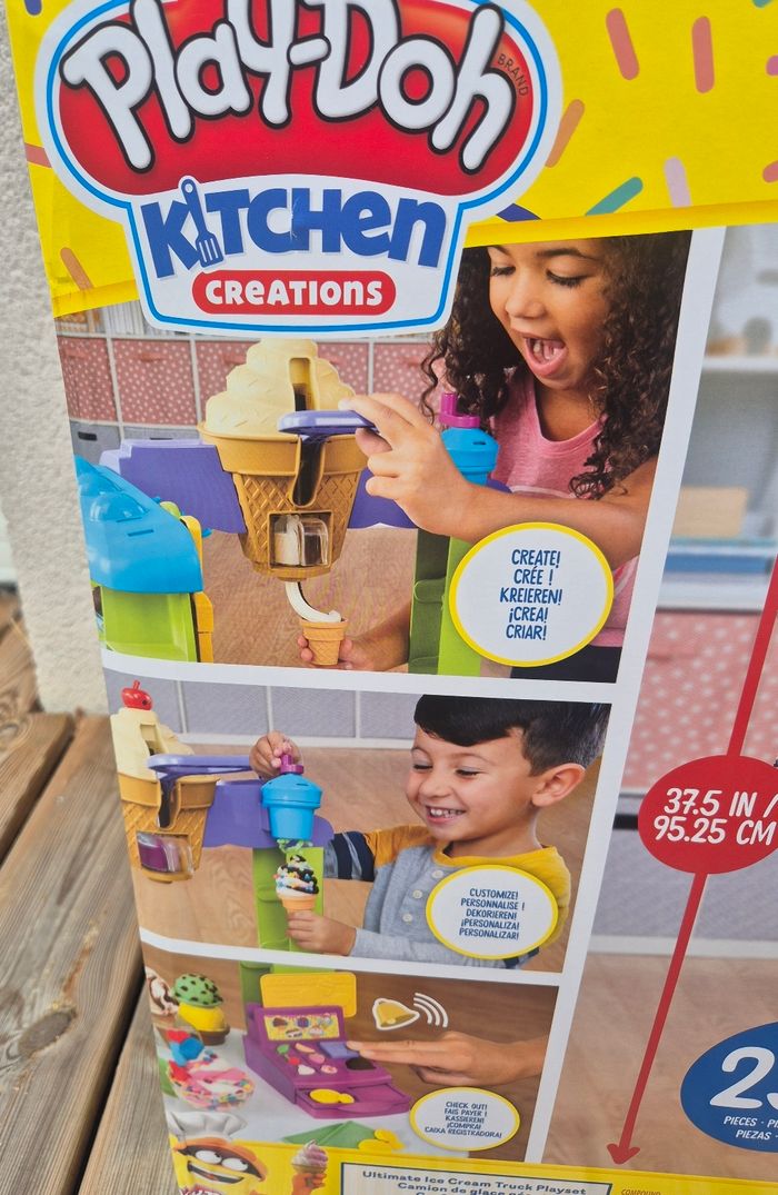 Camion marchand de glace Play Doh - photo numéro 4