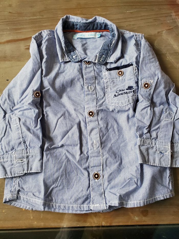 Chemise Gemo 12 mois