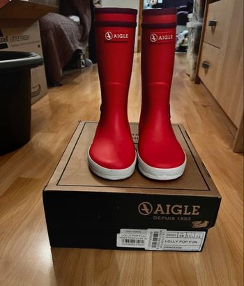 Bottes de pluie fille 30 aigle