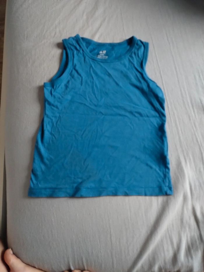 Débardeur bleu